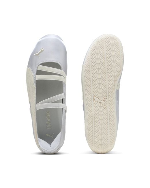 Speedcat Satin Ballet Sneakers Scarpe, Mist/Warm Bianco di PUMA in White