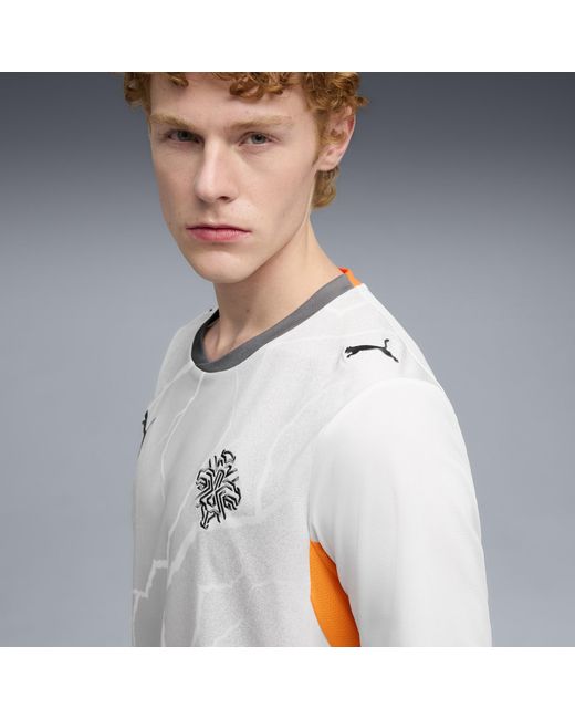 PUMA White Iceland Away Jersey for men