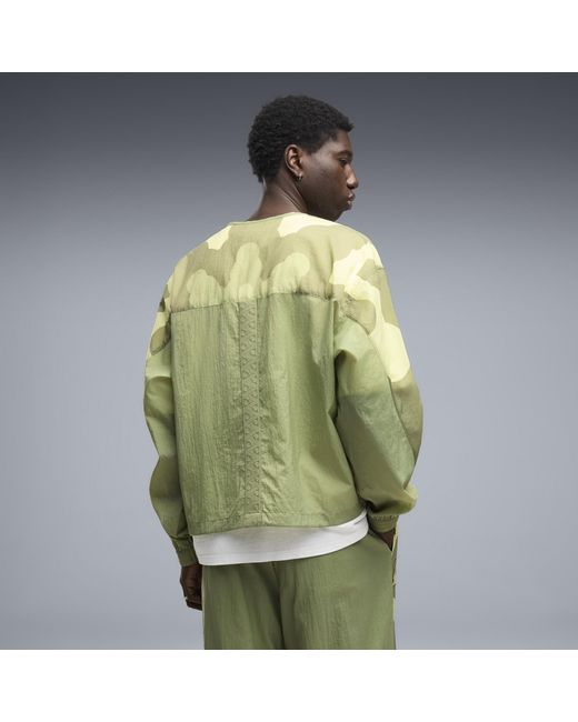 PUMA Green X Cote D'Ivoire X Salehe Bembury King Track Jacket for men