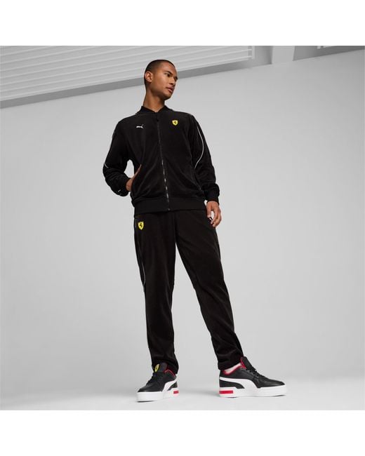 PUMA Black Scuderia Ferrari Race Mt7+ Jacket for men