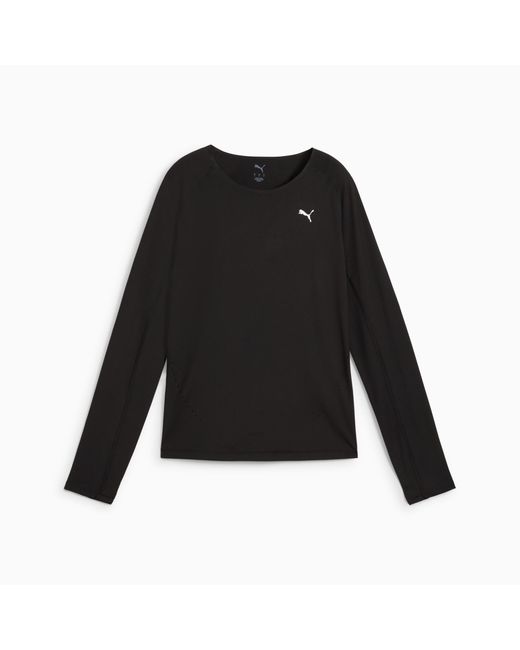 PUMA Run Cloudspun Hardlooptop Voor in het Black