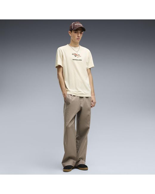 PUMA Natural Mclaren Racing Graphic T-Shirt for men