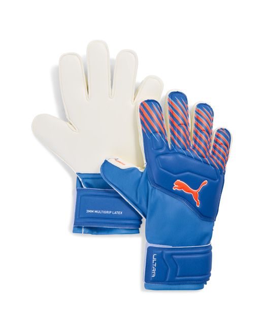 Guantes De Portero Ultra Match Protect Juveniles, Accesoiros, Ultra Azul/Glowing Rojo PUMA de color Blue