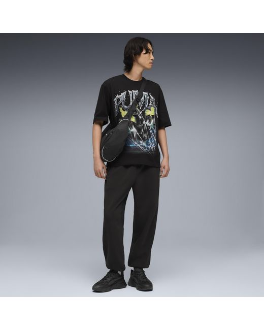 PUMA Black Select Essentials Relaxed Sweatpants for men