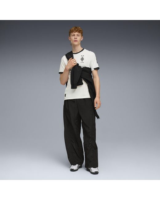 PUMA Borussia Mönchengladbach 25/26 Heimtrikot Herren, Sport, Warm/Schwarz in White für Herren