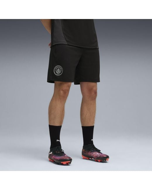 Short D'entraînement Manchester City PUMA pour homme en coloris Black