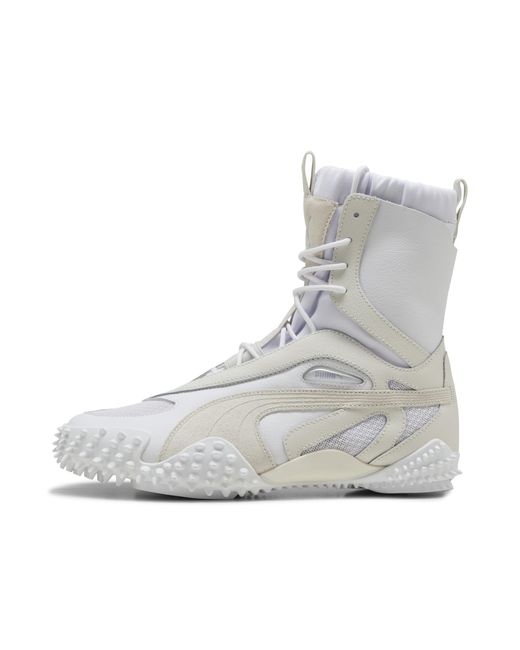 PUMA Gray Mostro Mid Boots
