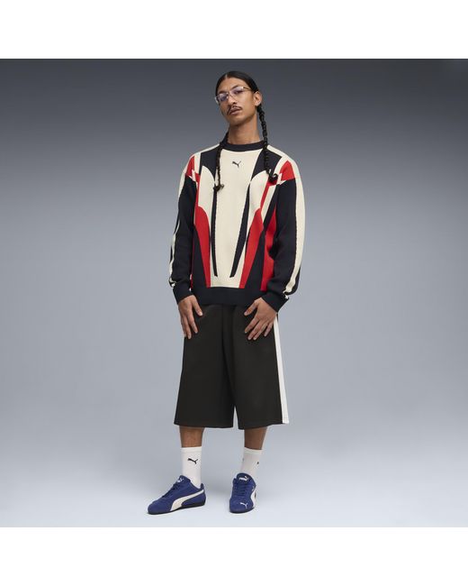 PUMA Red T7 Sweater for men