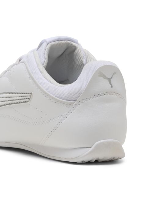 PUMA White Catch Soleil Sneakers