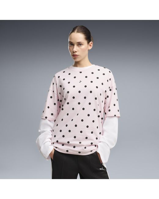 PUMA Pink Oversized T-Shirt