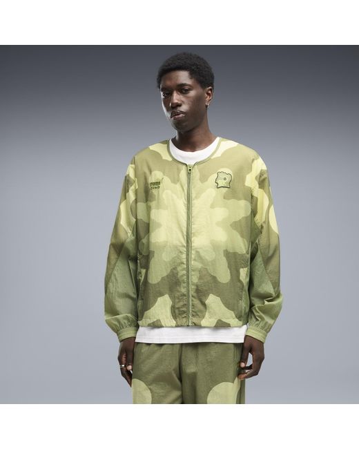 PUMA Green X Cote D'Ivoire X Salehe Bembury King Track Jacket for men