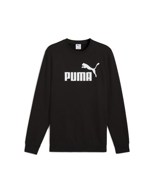 Sudadera Essentials Con Logo N.º 1 Para Hombre, Negro PUMA de hombre de color Black