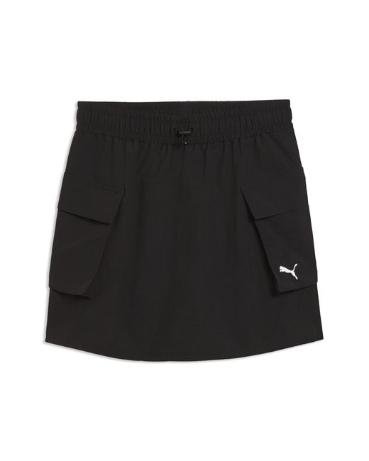PUMA Black Wardrobe Essentials Cargo Skirt