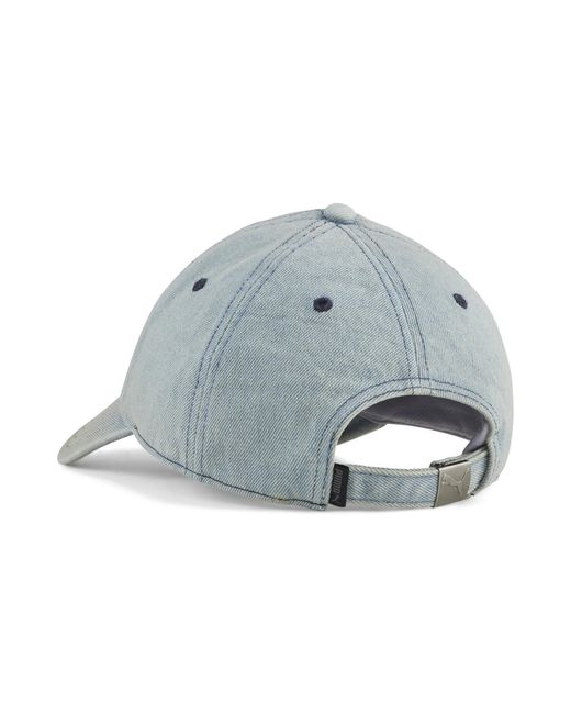 PUMA Blue Wardrobe Essentials Metal Dad Cap