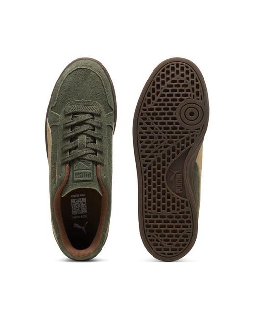 PUMA Green Indoor R-Suede Sneakers for men
