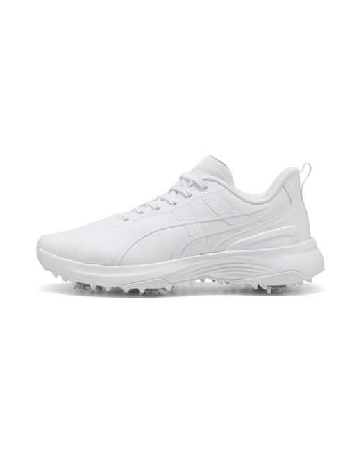 PUMA White Ignite Blaze 3 Golf Shoes