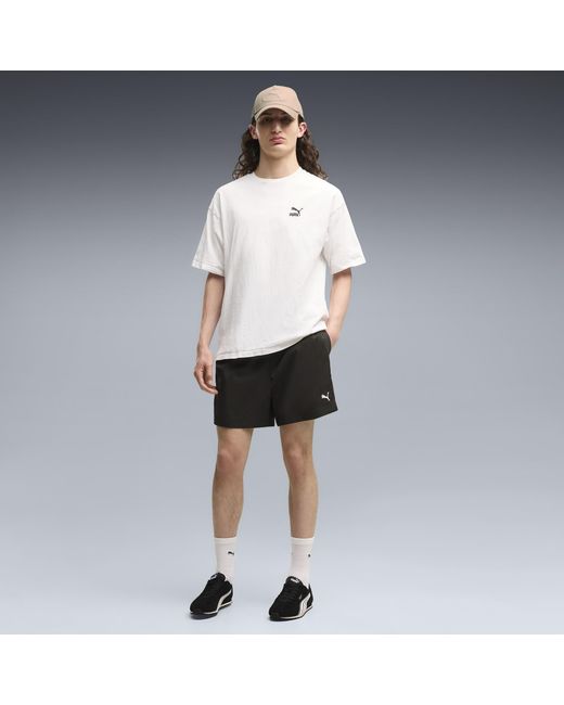 PUMA Black Essentials Woven Shorts 5" for men