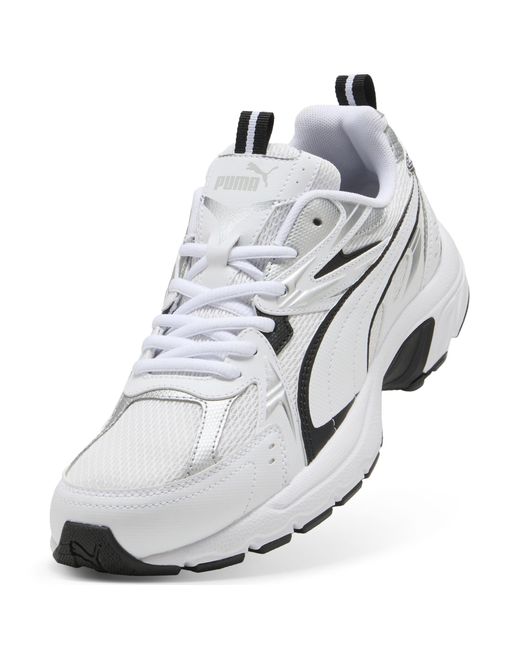 PUMA White Milenio Tech Sneakers Schuhe