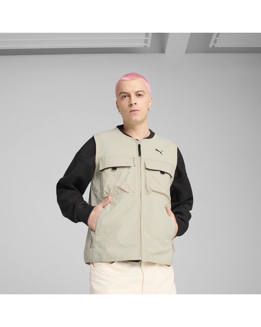 PUMA TECH Cargoweste in Natural für Herren