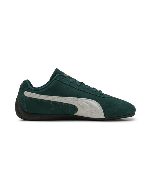 PUMA Green Speedcat Og Sneaker Schuhe, Dark Myrtle/Weiß
