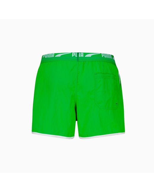 Shorts de Natación PUMA de hombre de color Green