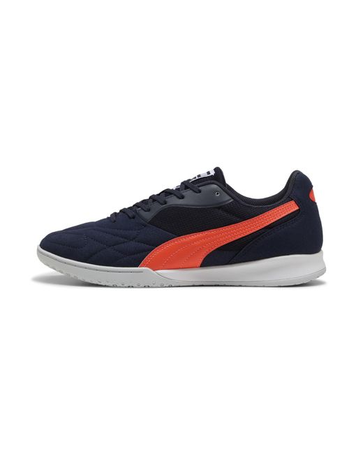 Scarpe Da Calcio King Top It Per Uomo, Blu/Rosso/Argento/Altro di PUMA in Blue