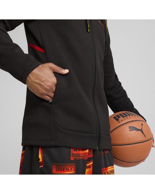 Chaqueta De Baloncesto Caution Evostripe Cross Para Hombre PUMA de hombre de color Black