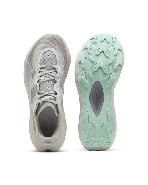 PUMA Gray Seasons Deviate Nitroâ Elite Trail Running Shoes