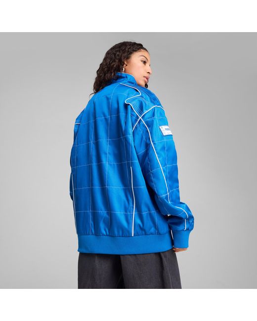 PUMA Blue Archive Seasonal Relaxed Racer Jacket