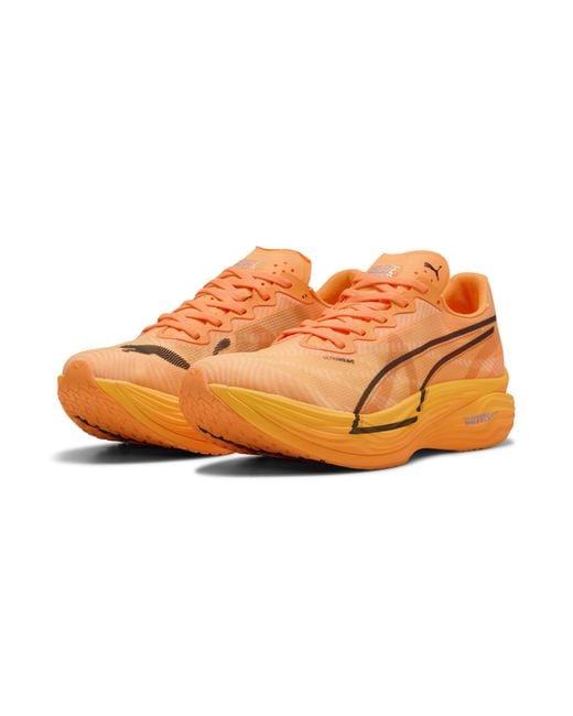 PUMA Deviate Nitro Elite 3 Laufschuhe Herren, Schuhe, Heat Fire/Schwarz in Orange für Herren