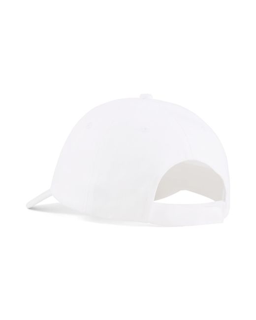 PUMA White Essentials Cat Baseball Cap