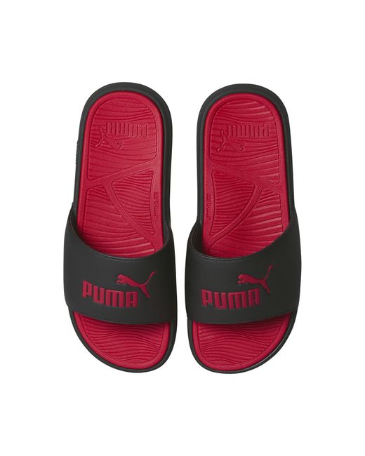 PUMA Brown Cool Cat 2.0 Slides for men