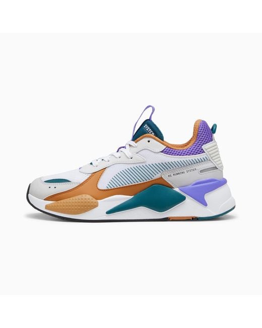 PUMA Blue Rs-X Toys Trainers, /Dark Amethyst