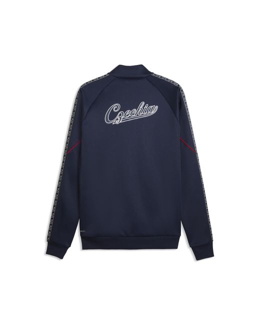 PUMA Blue Czechia King Anthem Jacket for men