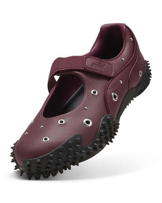 PUMA Red Mostro Fey Studs Schuhe Damen, Schuhe, Dark Jasper/Schwarz