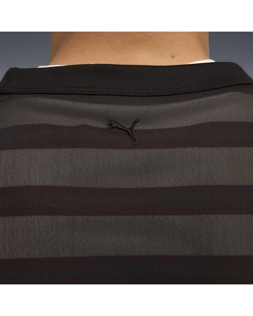 Camiseta De Malla Nine To Five Ropa, Negro PUMA de color Gray