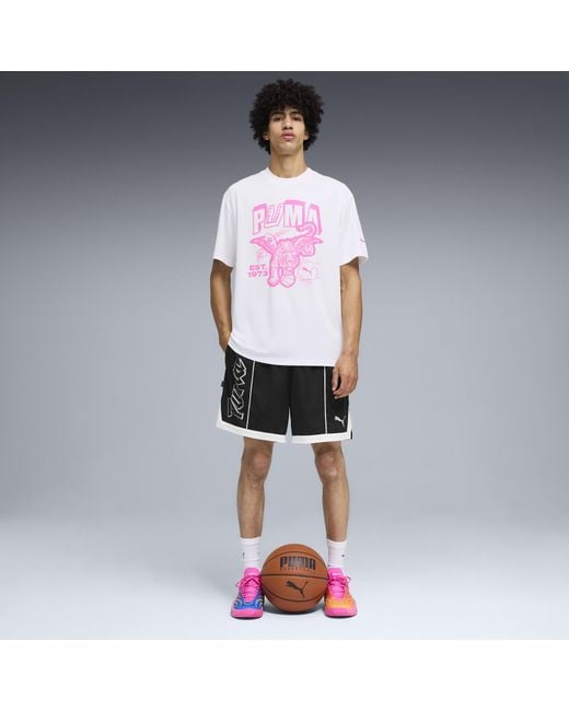 PUMA Pink All-Pro Nitro 2 Elite Basketball Shoes