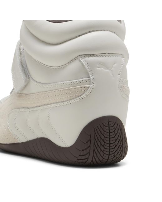 PUMA Metallic Speedcat Wedge Sneakers