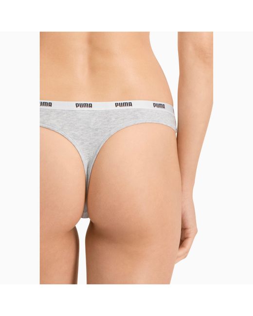 PUMA White Seamless String Trunks 2 Pack