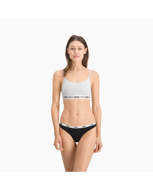 PUMA White Seamless String Trunks 2 Pack