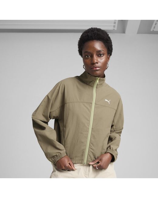 PUMA Brown Dare To Oversized-Jacke Mit Variabler Länge Damen