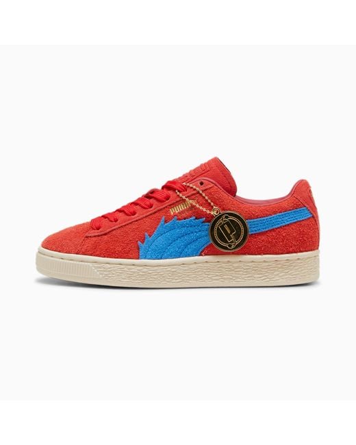 PUMA Red X ONE PIECE Suede Buggy der Clown Sneakers Schuhe