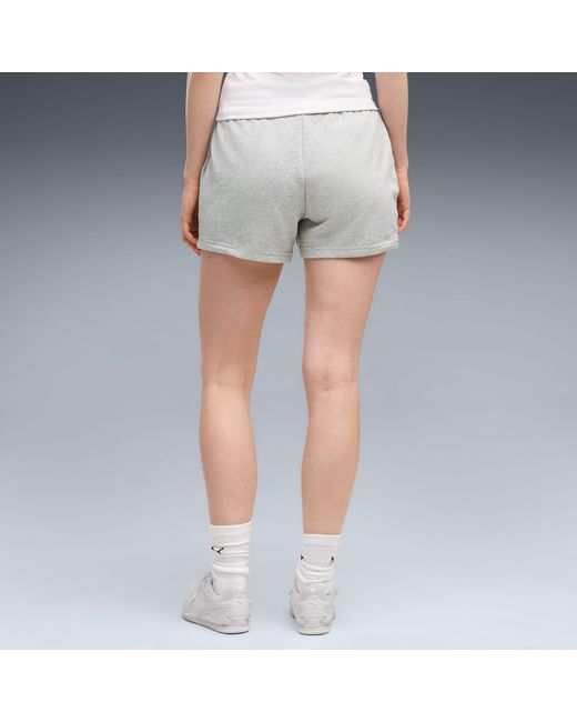 PUMA Ess Small No. 1 Logo Short in het White