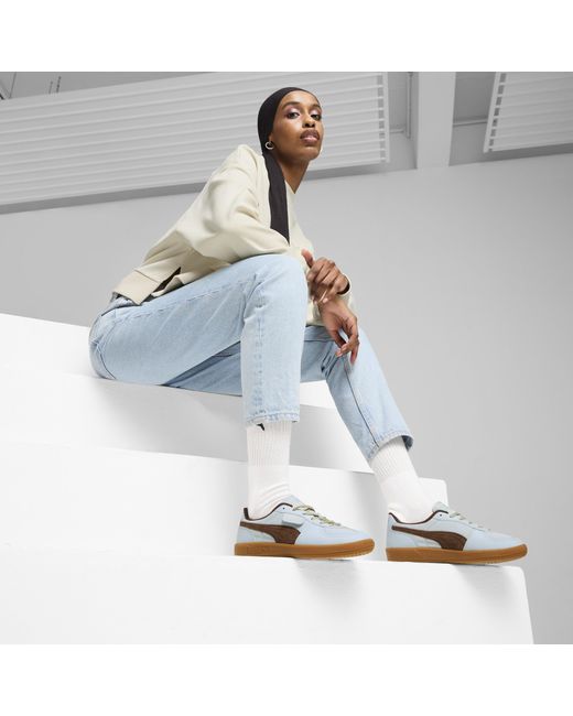 PUMA White Palermo CCC Sneakers Schuhe