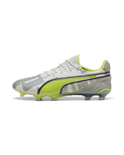 Botas De Fútbol King Ultimate Forever Fg/Ag PUMA de hombre de color Green