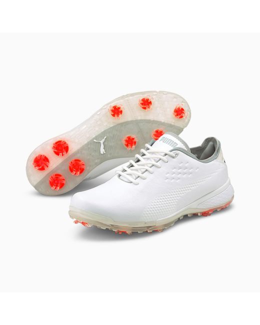 PUMA IGNITE FASTEN8 Pro golfschoenen heren, Grijs/Zilver, Maat 40,5 | -  Schoenen.nl