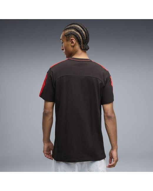 PUMA Black Ferrari Mt7 T-Shirt for men