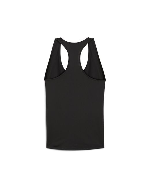 PUMA Black Train All Day Essentials Training Racerback Tank Top Shoes
