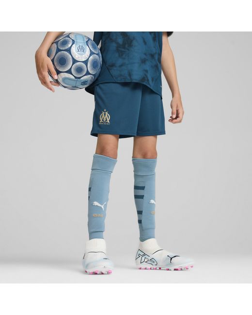 PUMA Blue Olympique de Marseille 24/25 Shorts Teenager