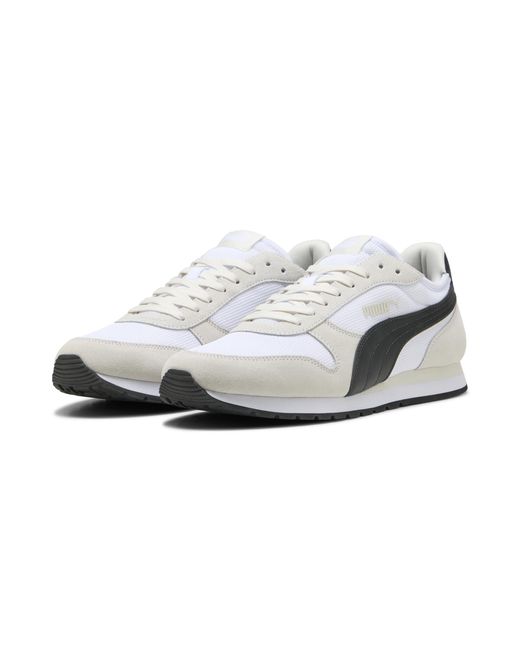 PUMA White ST MILER Sneakers Schuhe